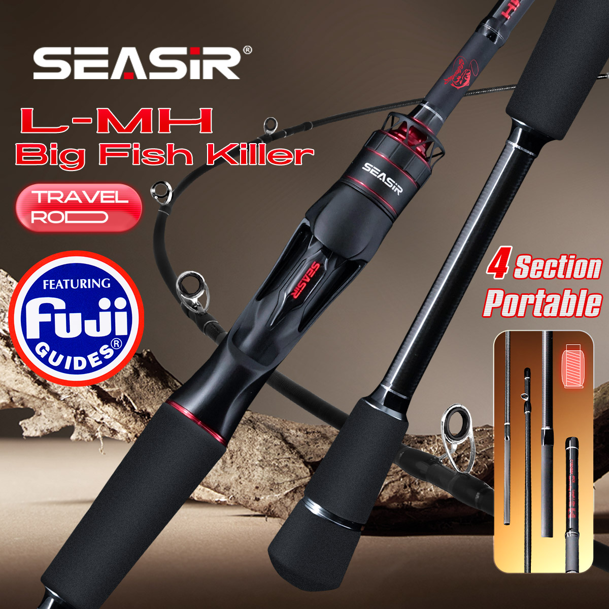 Fishing Rod Surf - Seasir Salminus XF M/MH caña de