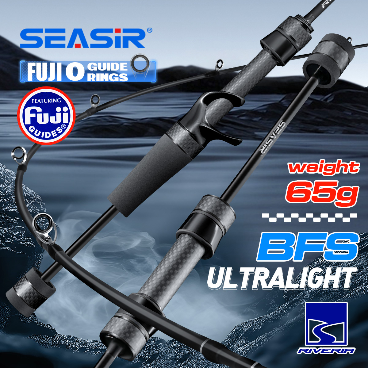 Fishing Rod Surf - Seasir Riveria BFS caña de pescar