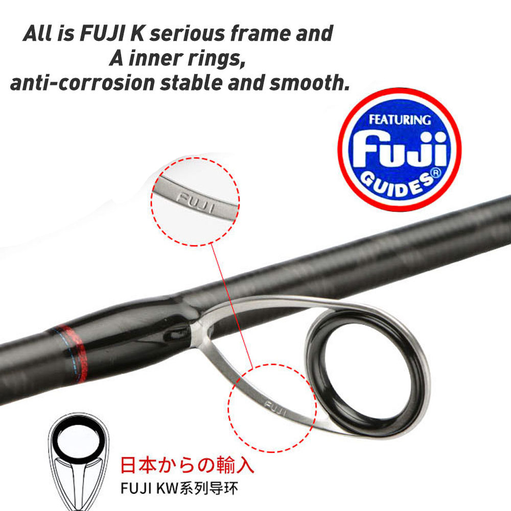 Caña de pescar Egging de 2,59  - Fishing Rod Surf reseña y precio