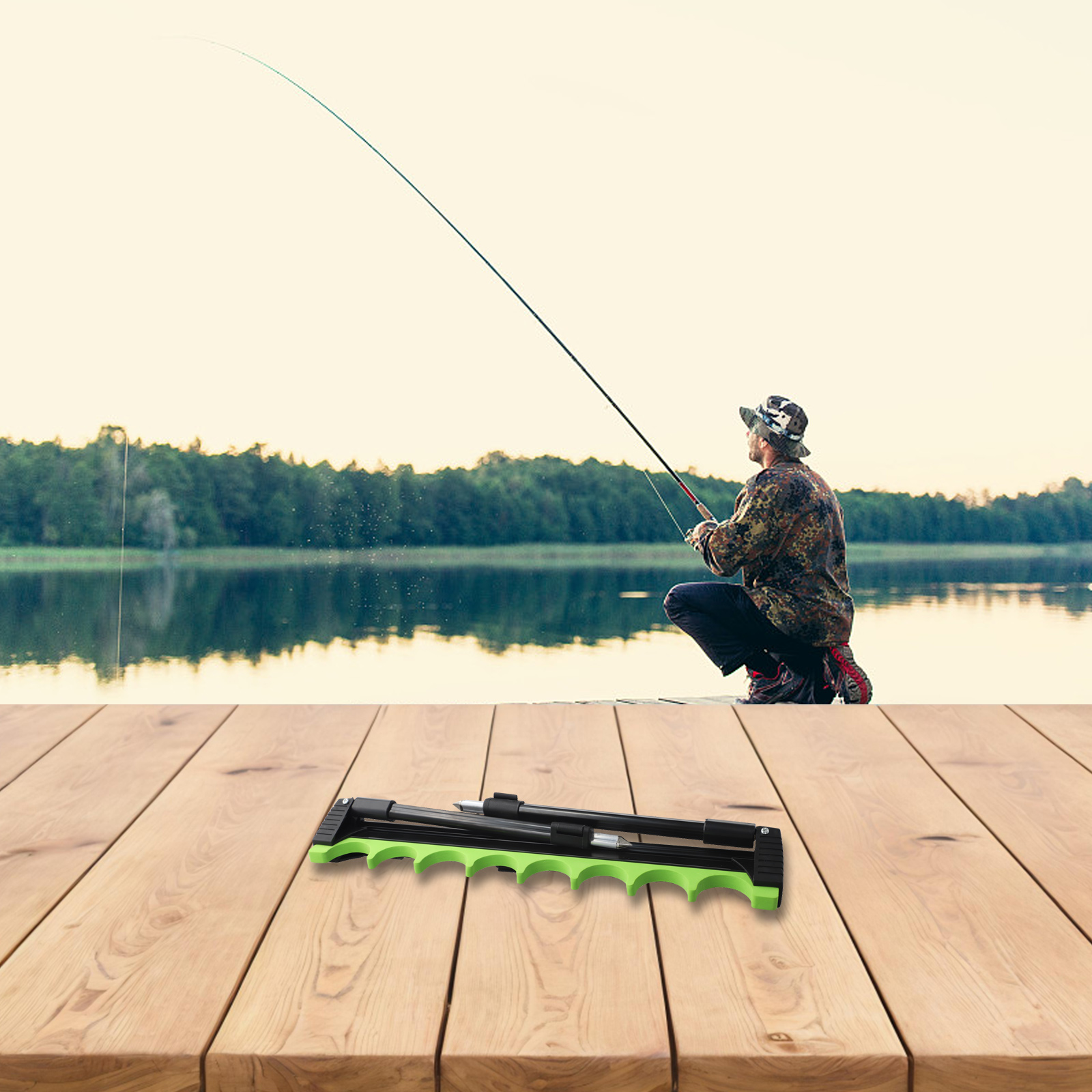 Soporte telescópico para cañas - Fishing Rod Telescopic reseña y precio