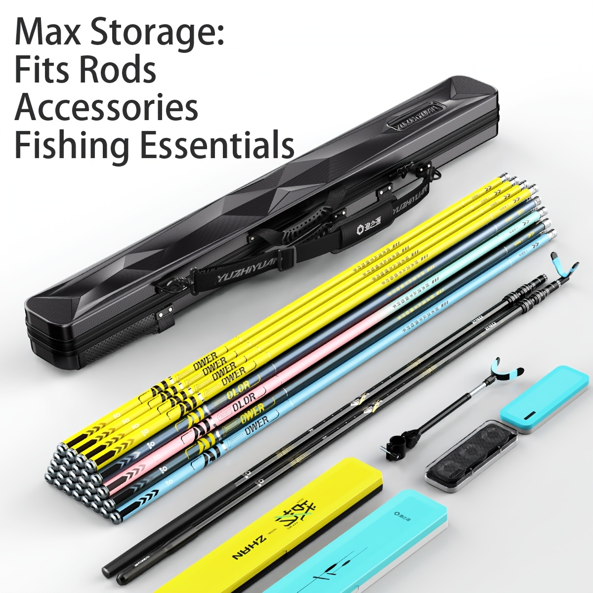 Estuche Rígido para Cañas de P - Fishing Rod Case reseña y precio