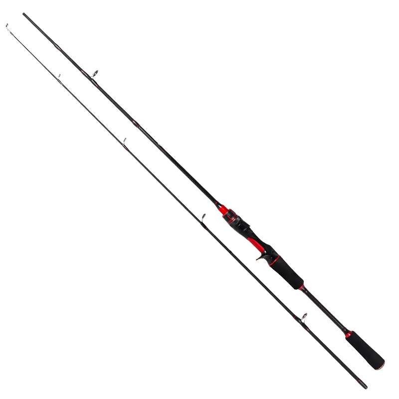 Caña de Pescar de Carbono con  - Fishing Rod Spinning reseña y precio