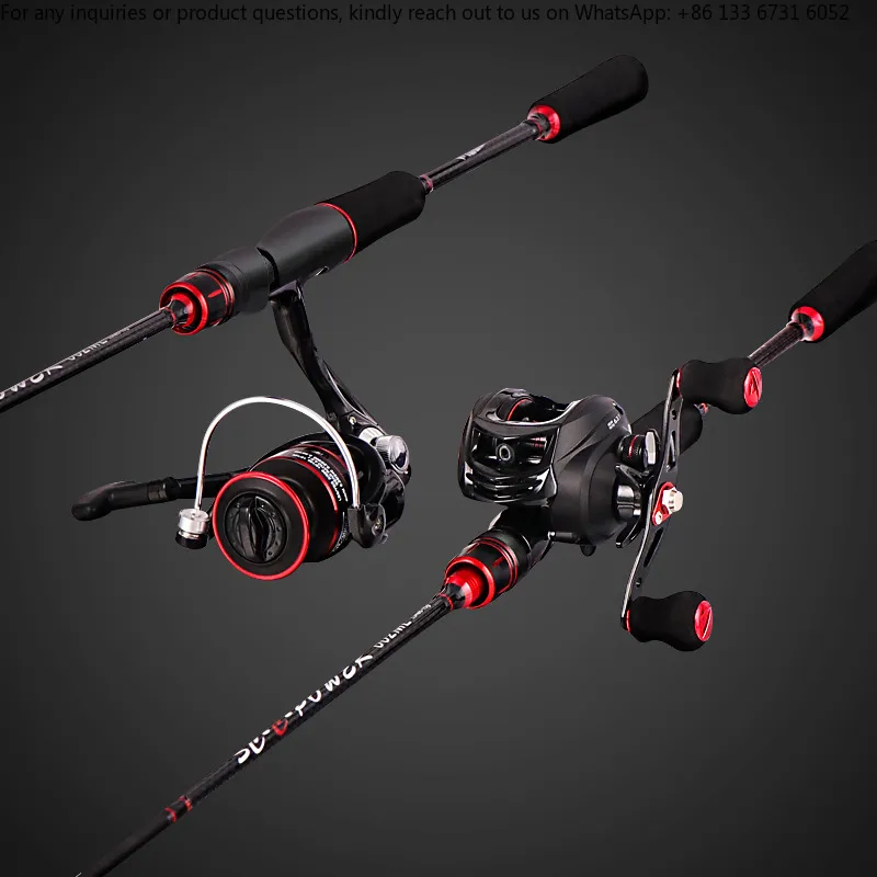 Caña de Pescar de Carbono con  - Fishing Rod Spinning reseña y precio