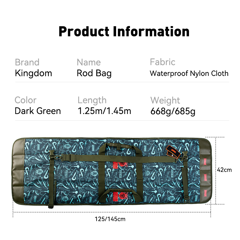 Bolsa para Cañas de Pescar KIN - Fishing Rod Case reseña y precio