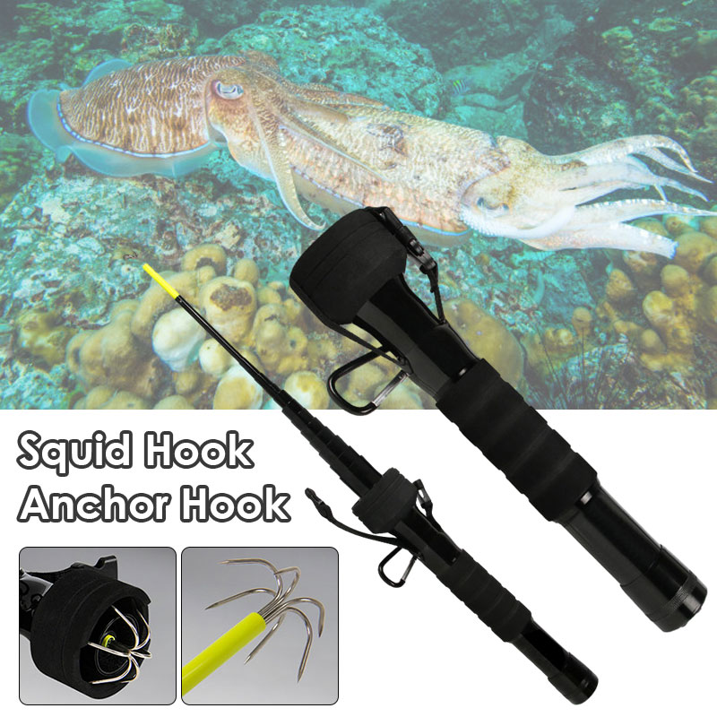 Anzuelo telescópico de calamar - Fishing Rod Telescopic reseña y precio