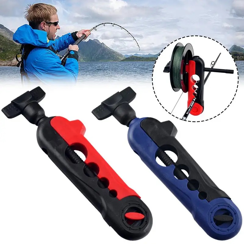 Enrollador portátil de hilo de - Fishing Rod Spinning reseña y precio