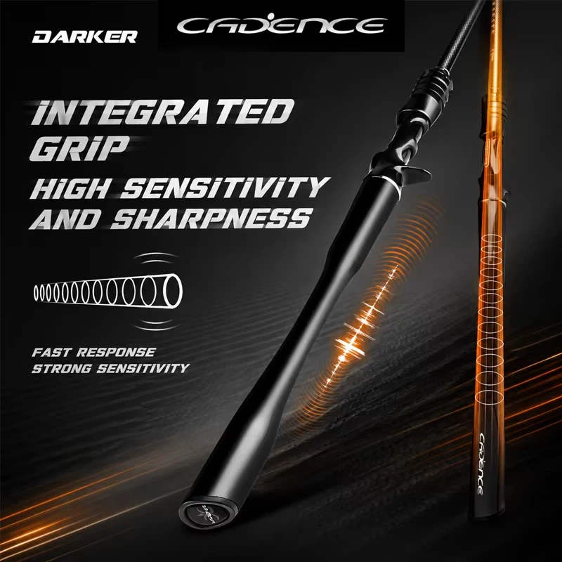 Caña de pesca Cadence Darker d - Fishing Rod Carbon Fiber reseña y precio