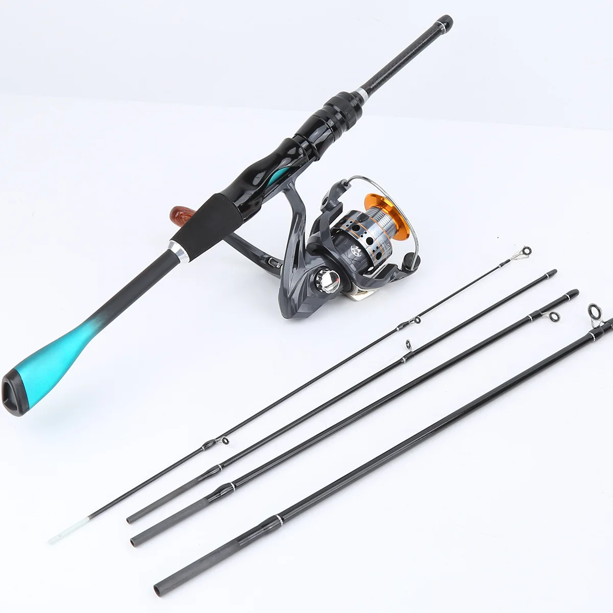 Caña de pesca de fibra de carb - Fishing Rod Carbon Fiber reseña y precio